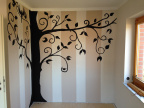 Wandmalerei Baum